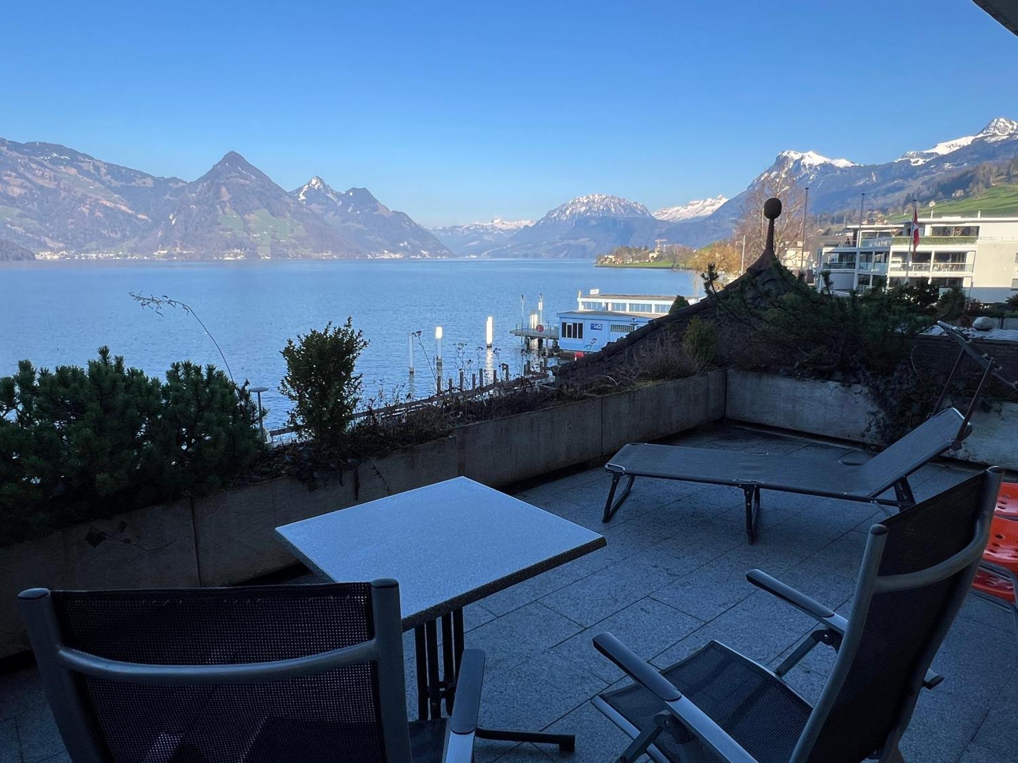 Rigiblick Am See Buochs Buitenkant foto
